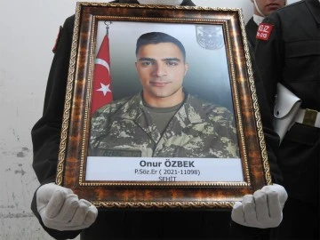 Şehit için Kilis'te tören düzenlendi