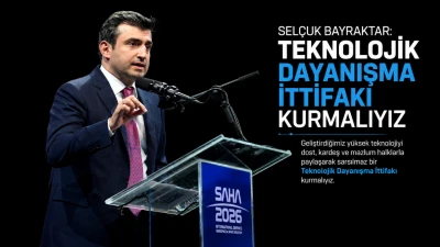Sel&ccedil;uk Bayraktar: Teknolojik Dayanışma İttifakı Kurmalıyız