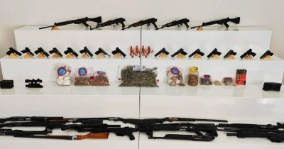 Silah kaçakçılığından 9 şüpheli yakalandı
