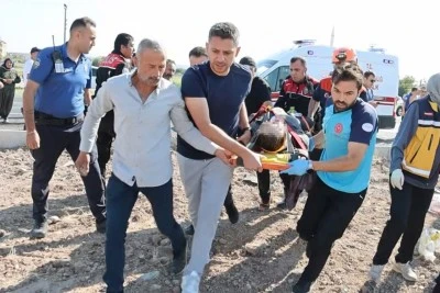 Sınava giderken kaza yaptılar: 1 ölü, 4'ü ağır 10 yaralı