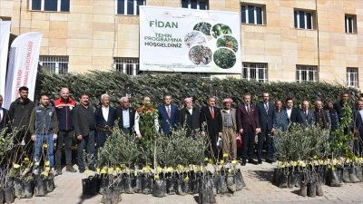 Şırnak&rsquo;ta 25 bin 200 meyve fidanı &uuml;reticiye dağıtıldı