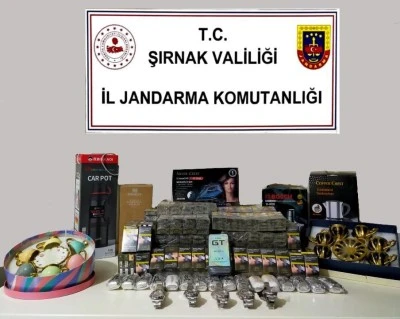  Şırnak'ta kaçakçılık ve asayiş operasyonları