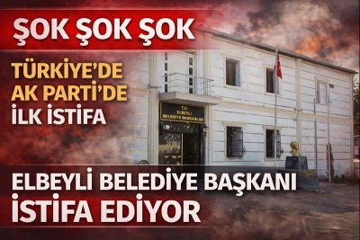 ŞOK ŞOK ŞOK Kilis`te AK Partili Belediye Başkanı istifa edecek