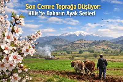 Son Cemre Toprağa D&uuml;ş&uuml;yor: Kilis&rsquo;te Baharın Ayak Sesleri