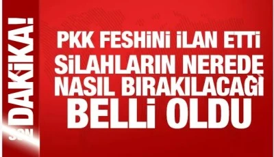 Son dakika: Terör örgütü PKK tarihi kararı duyurdu! Kendini feshetti, silahları bıraktı