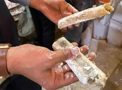 Son tüketim tarihi geçmiş 2 ton lokum ele geçirildi