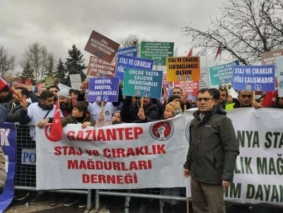 Staj ve &Ccedil;ıraklık Sigortası Mağdurları Ankara&rsquo;da Hakkını Arayacak