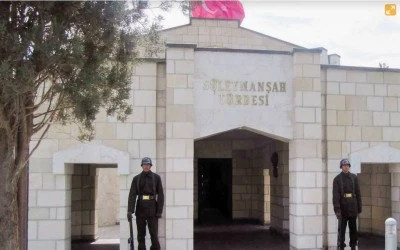 S&uuml;leyman Şah T&uuml;rbesi Arazisinin Bulunduğu Karakozak Kurtarıldı