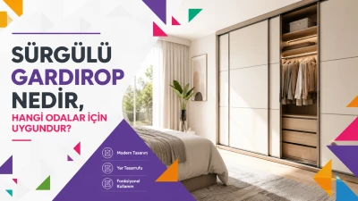 S&uuml;rg&uuml;l&uuml; Gardırop Nedir, Hangi Odalar İ&ccedil;in Uygundur?