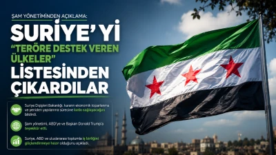 Suriye&rsquo;den ABD&rsquo;nin ter&ouml;r listesi kararına ilk a&ccedil;ıklama