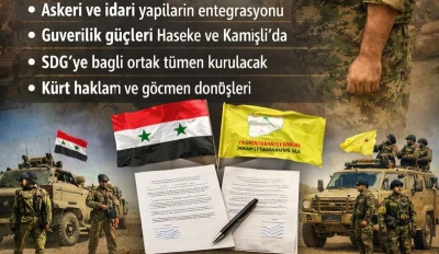 Suriye h&uuml;k&uuml;meti ile SDG arasında kapsamlı anlaşma