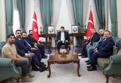  Suriye&rsquo;nin Gaziantep Başkonsolosu Ali Mustafa&rsquo;dan Vali Kalaylı&rsquo;ya Ziyaret