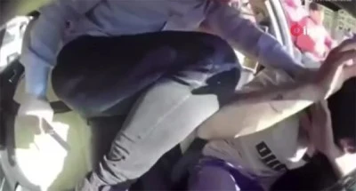 Taksiciye bıçaklı saldırı!