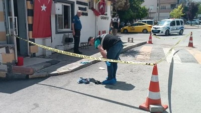 Taksiciye kardeşinden silahlı saldırı