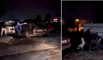 Tamiri yapılmayan aracını benzin döküp yakmaya çalıştı