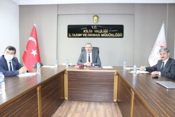 TARIM MÜDÜRLÜĞÜNDE 2021 DEĞERLENDİRME 2022 PLANLAMA TOPLANTISI YAPILDI
