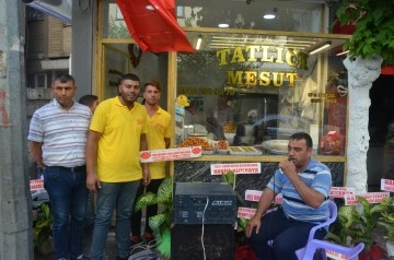 Tatlıcı Mesut’un açılışı yapıldı