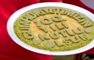 Tatlıcıdan 100. yıl kutlaması