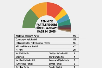 TBMM'de Sandalye Dağılımı Değişti