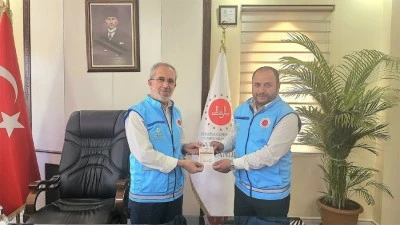 TDV'ye kurban bağışında bulundu