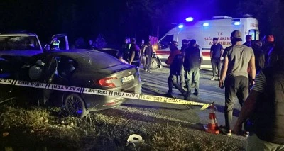 Ters yön kazası: 1 ölü, 8 yaralı