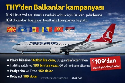 THY&rsquo;den Balkanlar kampanyası