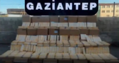 Tırda 43 bin paket kaçak sigara ele geçirildi