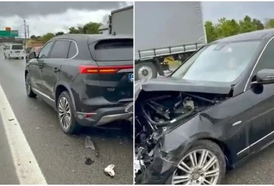 TOGG ile Mercedes çarpıştı, her gören aynı yorumu yaptı