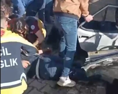 Trafik kazası: 1 ölü 5 yaralı