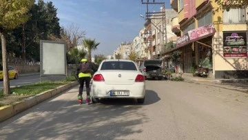Trafikte tehlikeli oyun