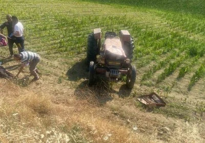 Traktör kazasında 16 yaşındaki çocuk hayatını kaybetti