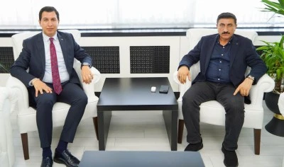 TSE Bölge Koordinatörü Genç, Rektör Akman ile görüştü