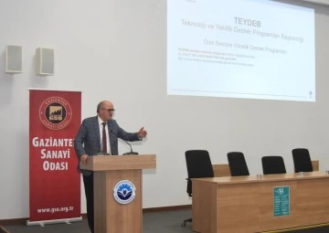 TÜBİTAK Teydeb Ar-Ge Destek Programları GSOMEM’de anlatıldı