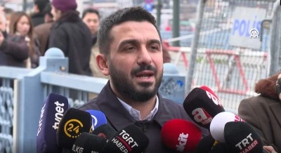 T&Uuml;GVA dan Filistin'e destek eylemine katılım &ccedil;ağrısı