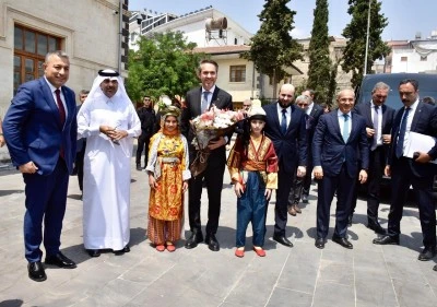 Türk ve Yabancı Bakanlardan Kilis Valiliği’ne Anlamlı Ziyaret