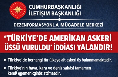 &ldquo;T&uuml;rkiye&rsquo;de Amerikan askeri &uuml;ss&uuml; vuruldu&rdquo; iddiası yalanlandı