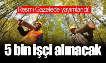 Türkiye geneli, 5 bin yangın işçisi alınacak!