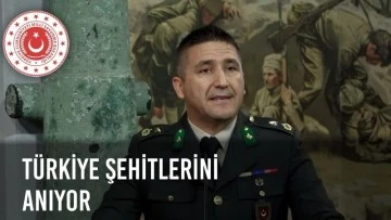 Türkiye şehitlerini anıyor