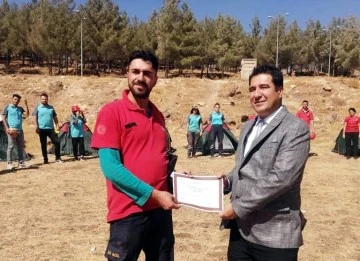 UMKE Temel Eğitimi ve Tatbikatı’na katılan personele belge