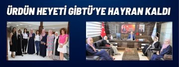 Ürdün Heyeti GİBTÜ’ye Hayran Kaldı
