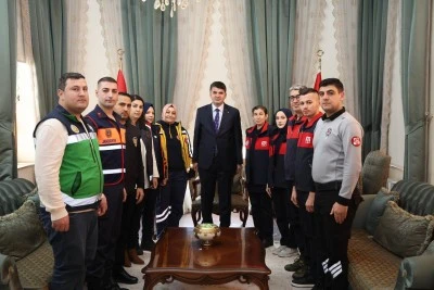 Vali Kalaylı&rsquo;dan 112 Acil &Ccedil;ağrı Merkezi Personeline Tebrik