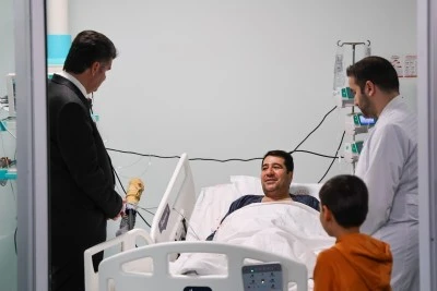 Vali Kalaylı&rsquo;dan Sağlık M&uuml;d&uuml;r&uuml; S&ouml;ylemez&rsquo;e Ge&ccedil;miş Olsun Ziyareti