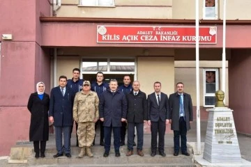 Vali Şahin L Tipi Kapalı ve Açık Cezaevi Ziyaret etti