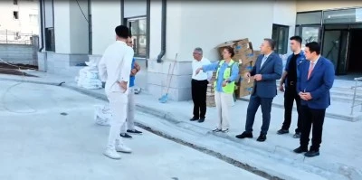 Vali Şahin sağlık yatırımlarını inceledi
