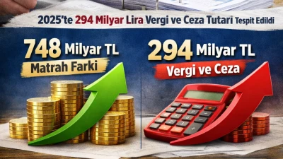 VDK&rsquo;den Kayıt Dışılıkla M&uuml;cadelede Rekor: 748 Milyar Lira Matrah Farkı
