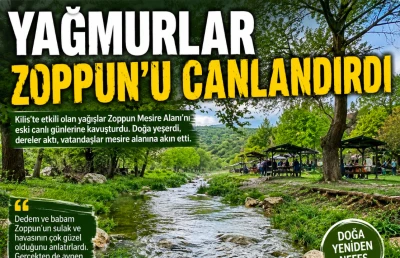 Yağmurlar Zoppun&rsquo;u Yeniden Canlandırdı
