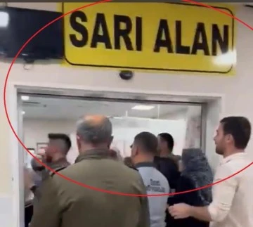 Yaralılar ve yakınları aynı hastaneye gidince ortalık savaş alanına döndü