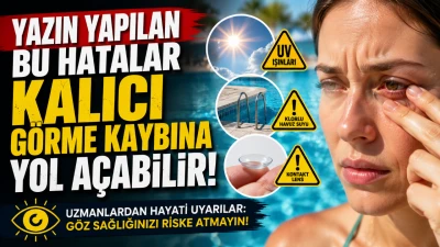 Yazın Yapılan Bu Hatalar Kalıcı G&ouml;rme Kaybına Yol A&ccedil;abilir!