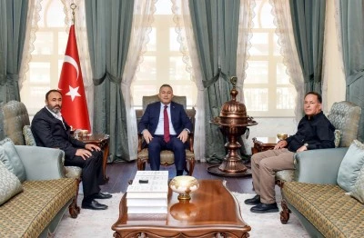 Yeni muhtardan Kilis Valisi Şahin’e ziyaret 