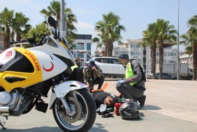 Yoğun Trafikte İlk M&uuml;dahaleyi Motosikletli Ekipler Yapacak!